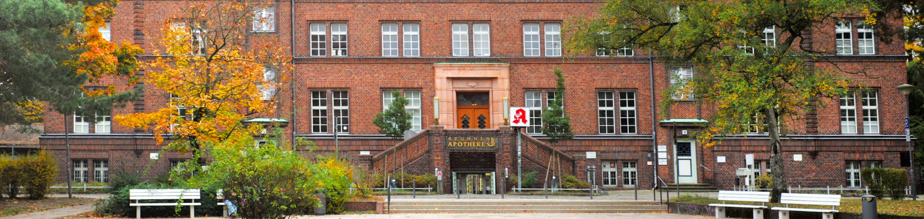 Radiologiepraxis Potsdam | Strahleninstitut, Frontansicht des Gebäudes